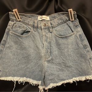 Zara Denim Shorts Size 6